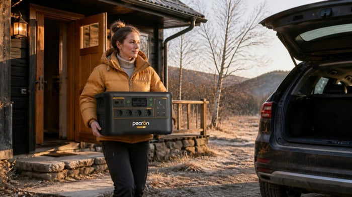 Kan strømstasjonen stå på hytta i vinter? Slik oppbevarer du den riktig
