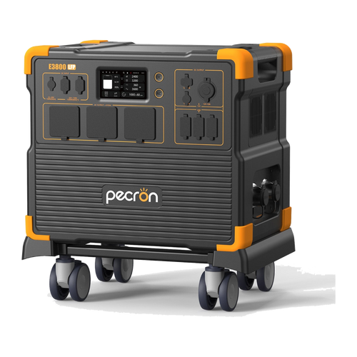 Beredskap Hus & hytte – Pecron E3800LFP + 2 × PV200 solcellepanel