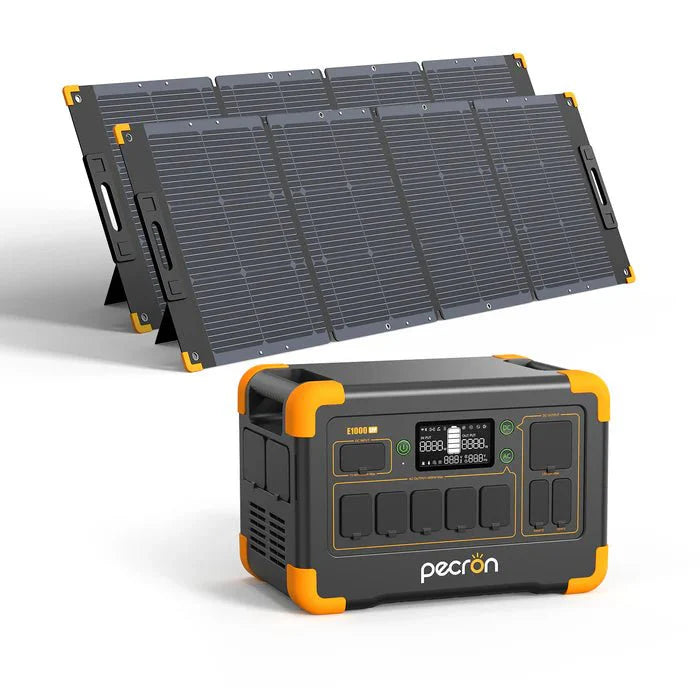 PECRON E1000LFP Solar Generator Kit - PECRON.NO