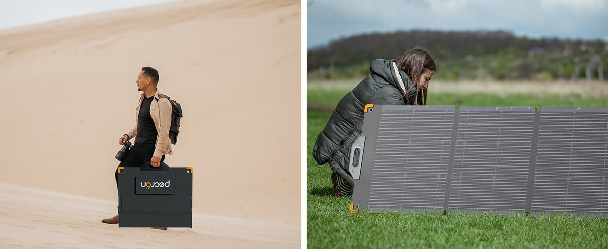 Pecron PV200 – Kraftig sammenleggbart solcellepanel på 200W