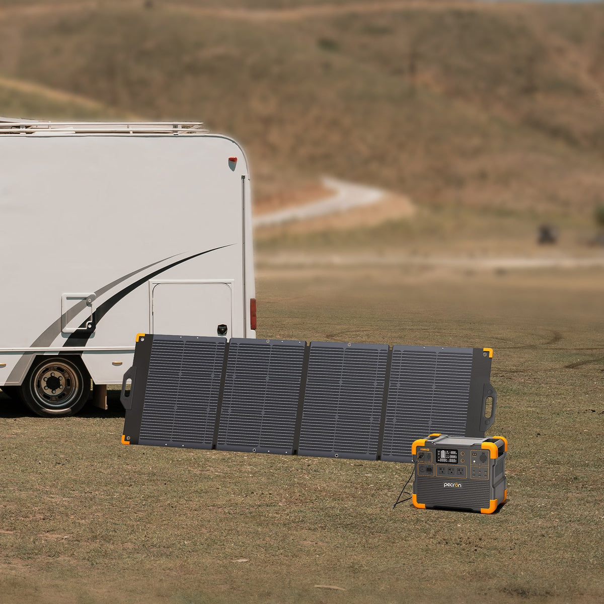 Pecron PV200 – Kraftig sammenleggbart solcellepanel på 200W