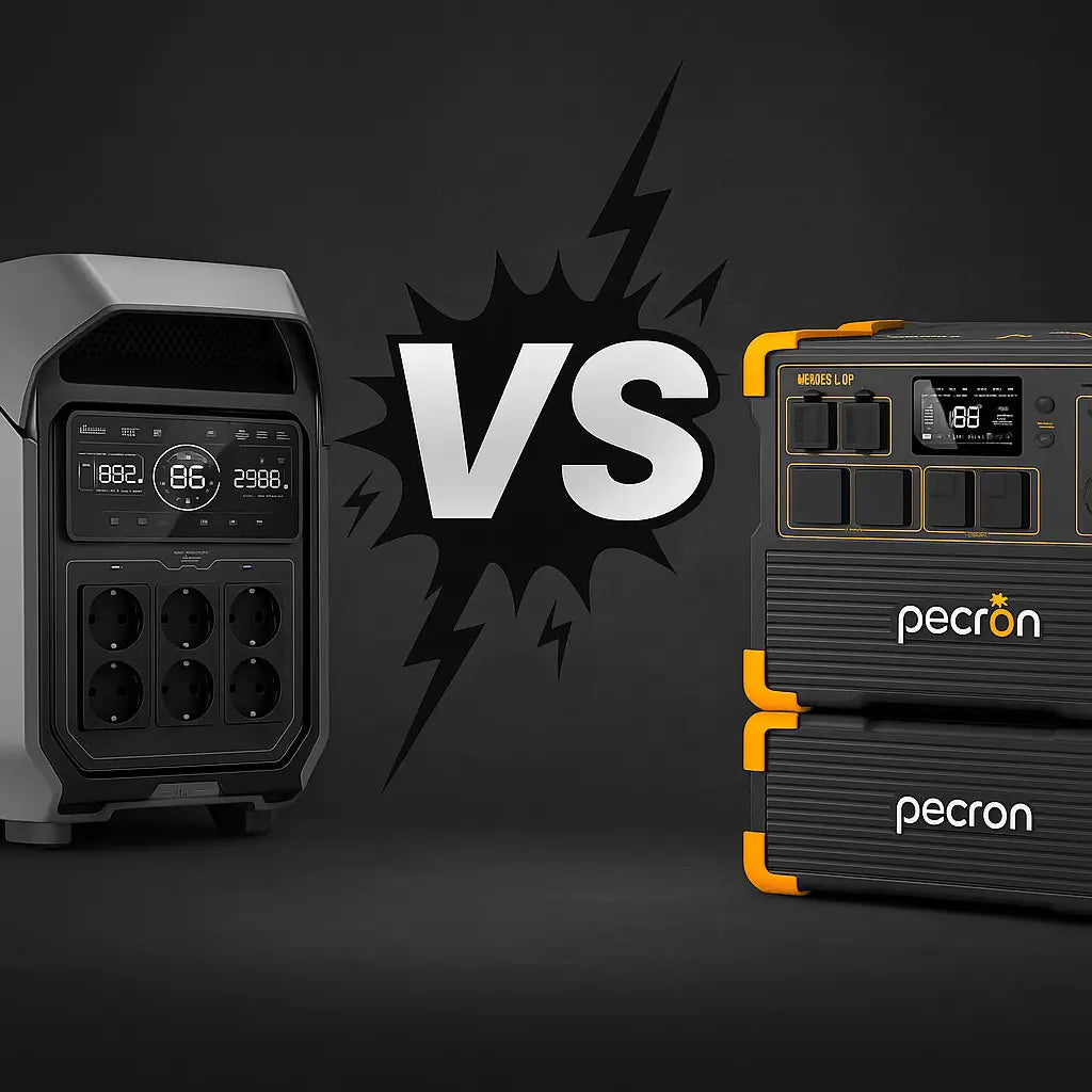EcoFlow Delta Pro 3 vs Pecron E3600LFP - PECRON.NO