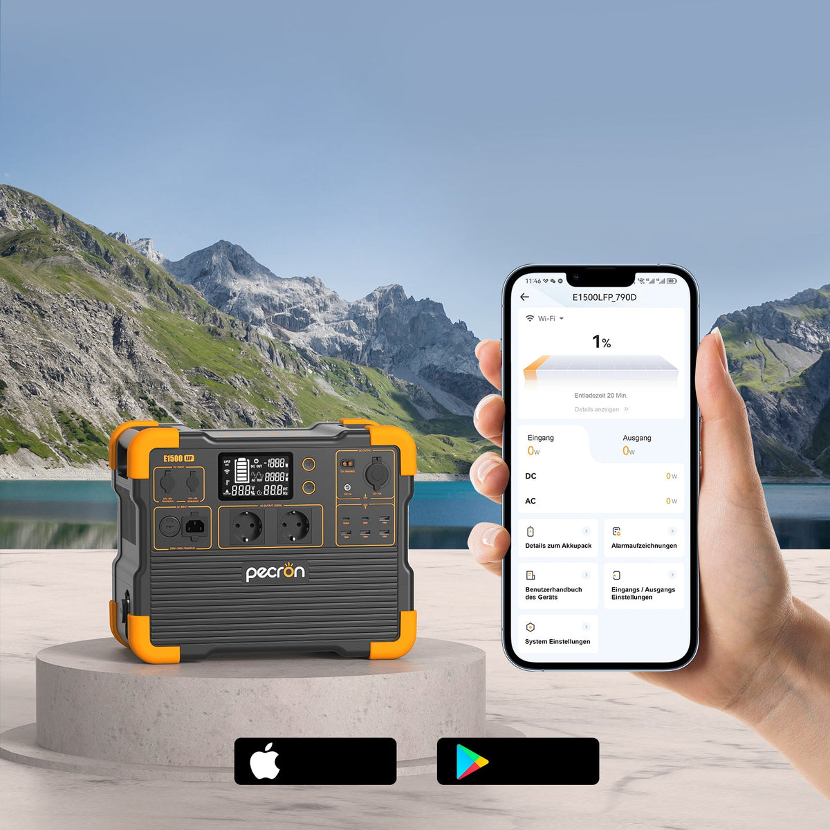 Pecron E1500LFP – Kraftig og smart strømstasjon for hytte camping og backup