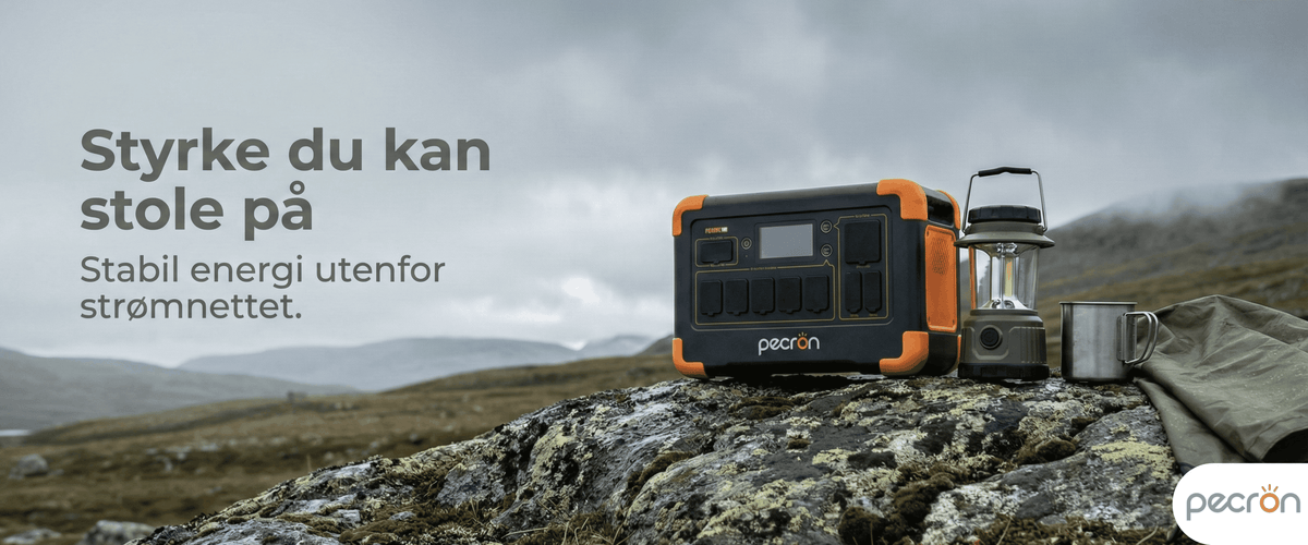 Pecron E1000 på piknik