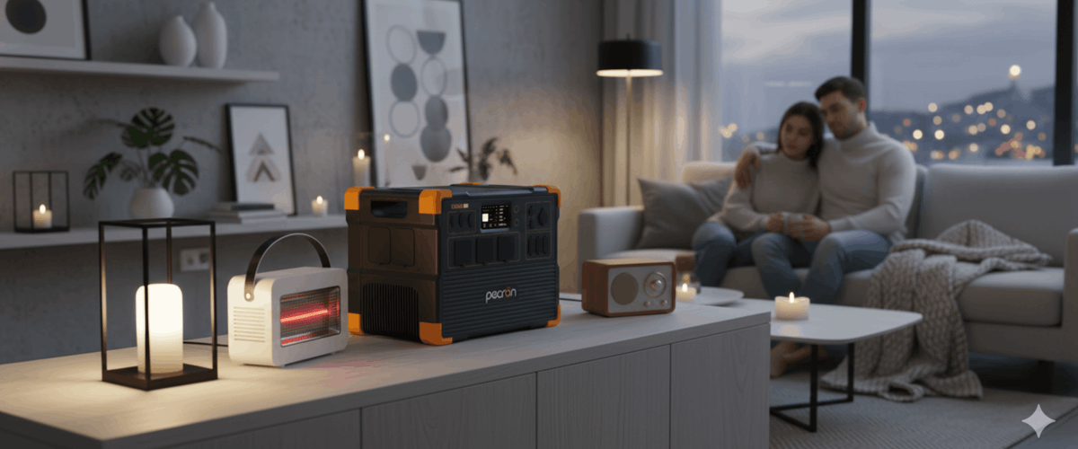 Pecron E3600LFP som reservestrøm
