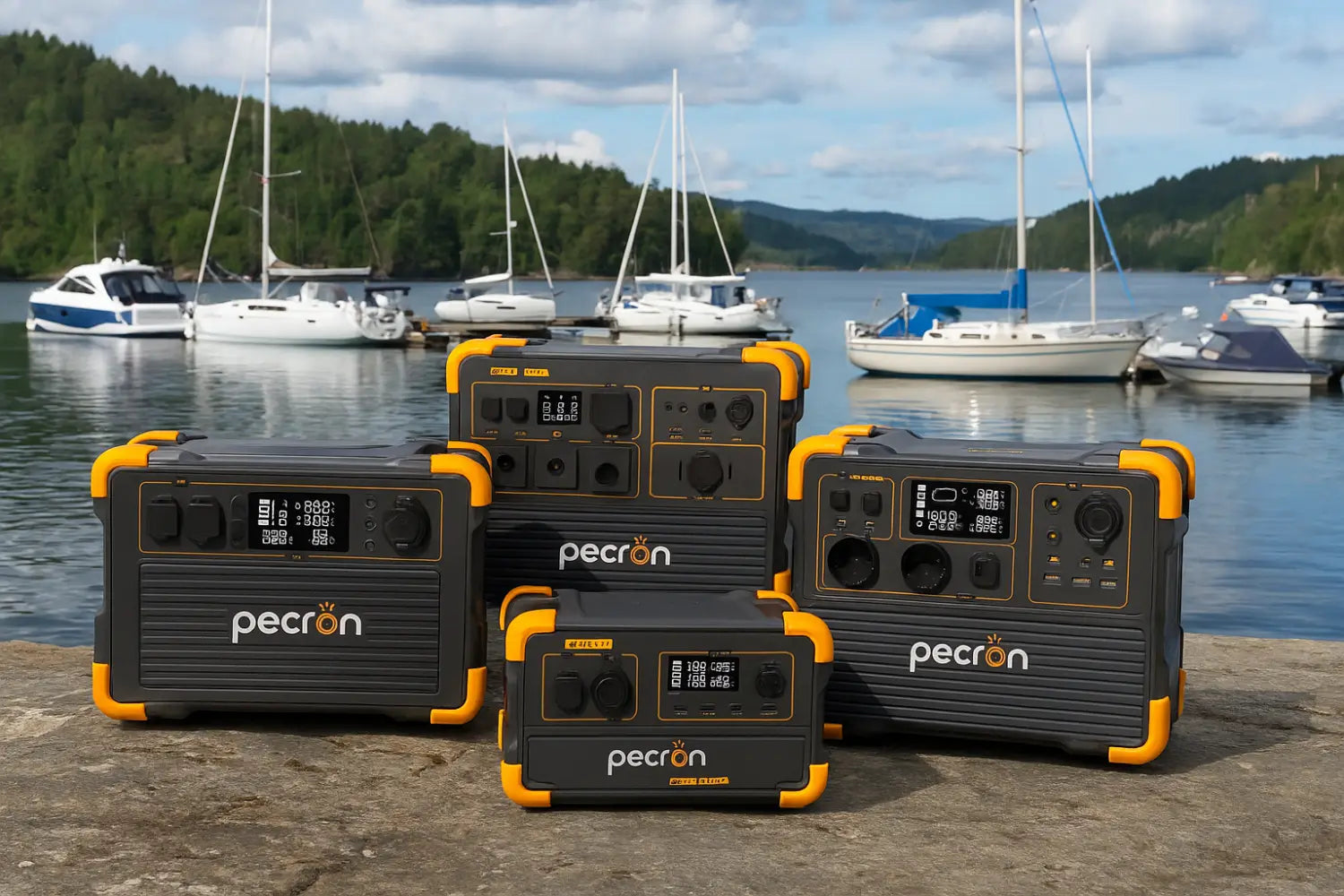 Pecron E2400LFP – Kraftig og stillegående strømstasjon med utvidbar batterikapasitet