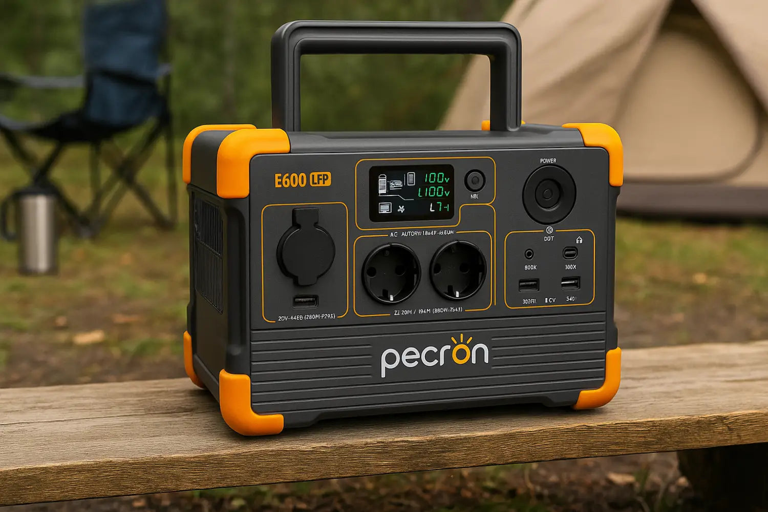 Pecron E600LFP – Kompakt kraftverk med god kapasitet
