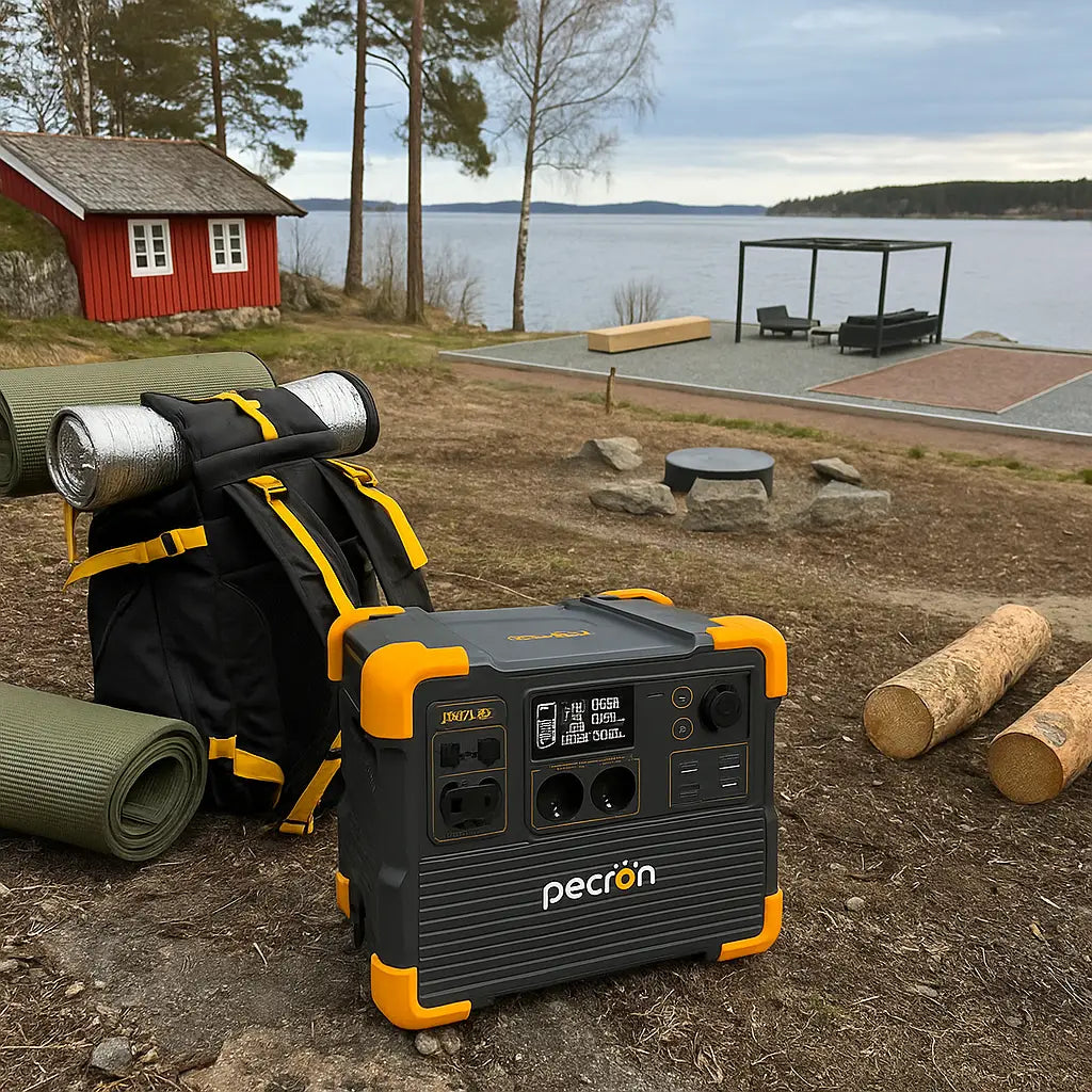 Pecron E2400LFP – Kraftig og stillegående strømstasjon med utvidbar batterikapasitet