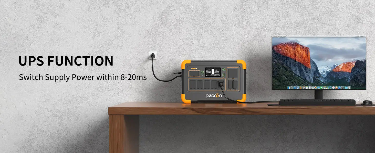 PECRON E1000LFP Solar Generator Kit