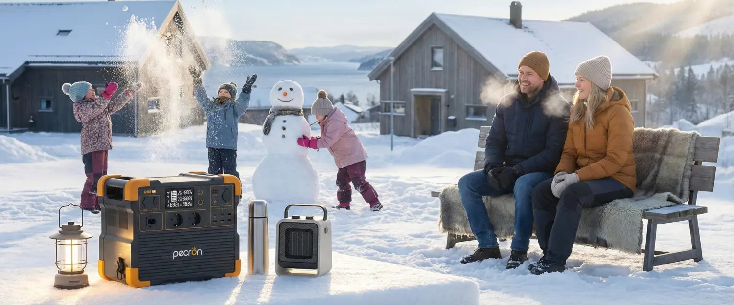 Strøm i kulde: Slik fungerer powerstations i norsk vinter