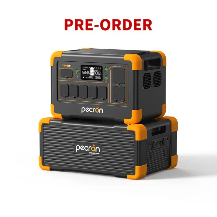 PECRON E1000LFP Solar Generator Kit - PECRON.NO