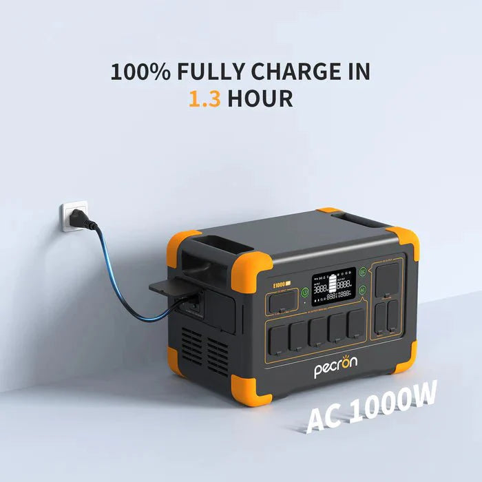 PECRON E1000LFP Solar Generator Kit - PECRON.NO