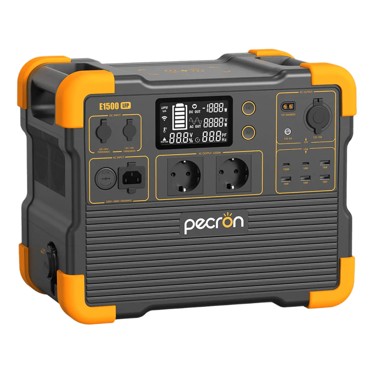 Pecron E1500LFP – Kraftig og smart strømstasjon for hytte camping og backup