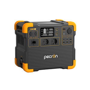 Pecron E2400LFP – strømstasjon 2048 Wh, utvidbar til 8192 Wh