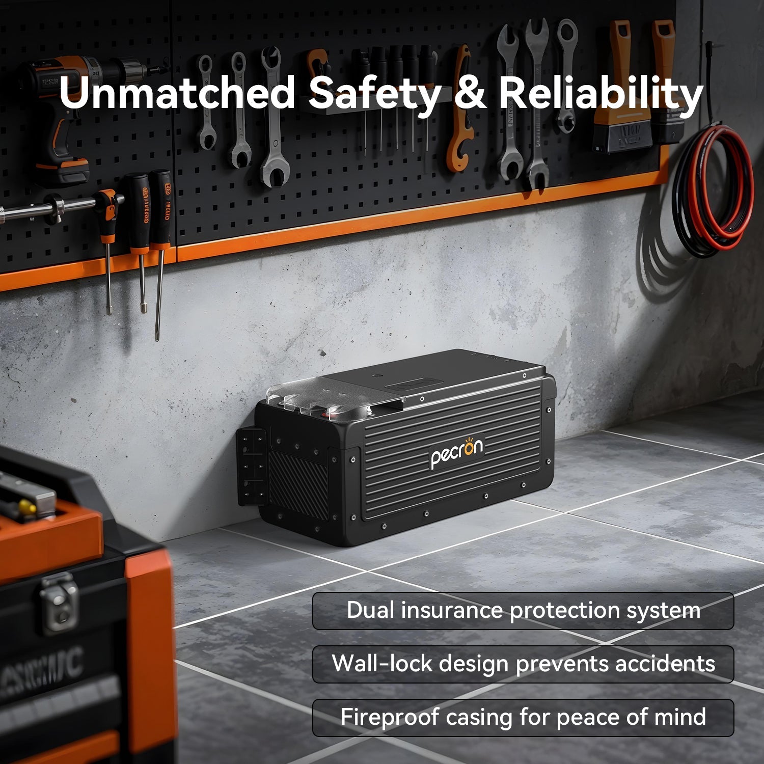 Pecron WB12200 – Kraftig 12v 200a LiFePO4-batteri med smartstyring IP65 og Victron-kompatibilitet