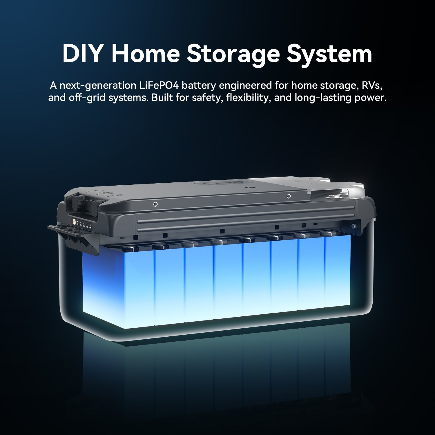 Pecron WB12200 – Kraftig 12v 200a LiFePO4-batteri med smartstyring IP65 og Victron-kompatibilitet