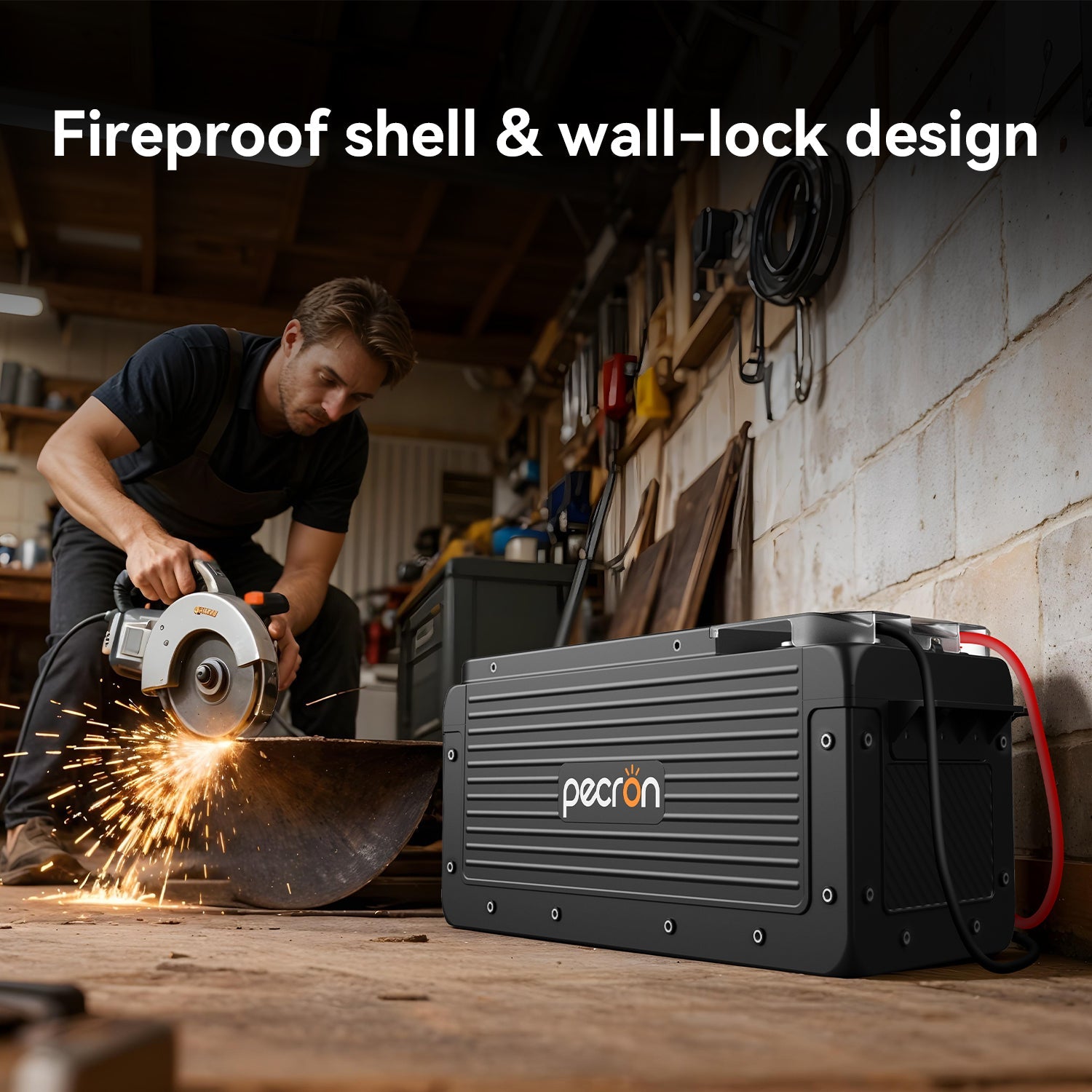 Pecron WB12200 – Kraftig 12v 200a LiFePO4-batteri med smartstyring IP65 og Victron-kompatibilitet