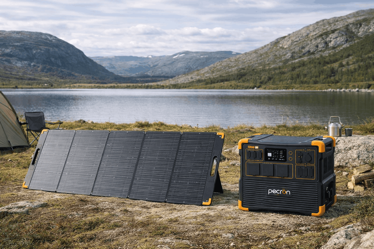 Pecron PV300 ved vannet